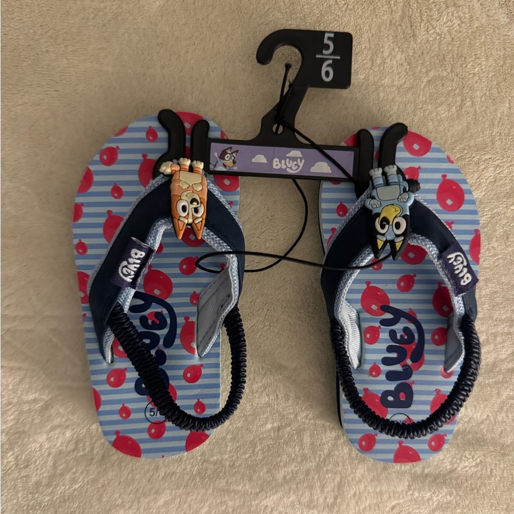 Bluey and Bingo sandals